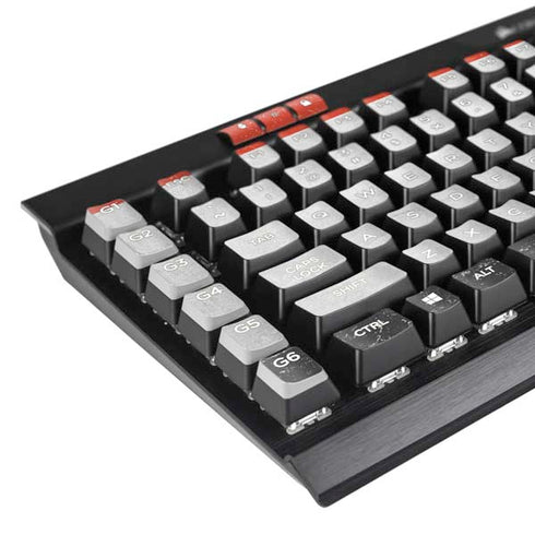 Yemen Flag Distressed K95 RGB PLATINUM Mechanical Gaming Keyboard Skin